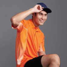 QD31 Microfiber Raglan Sublimation Polo Shirt
